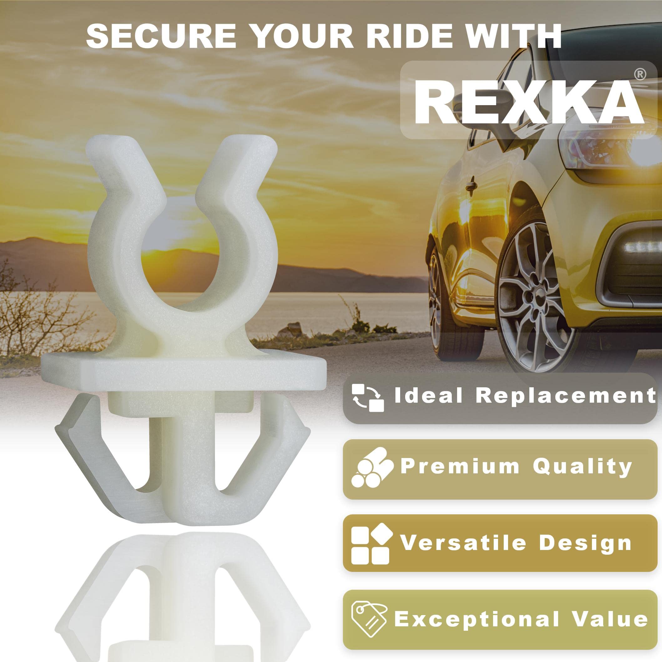 Amazon.com: Rexka 15pcs Car Hood Prop Mount Holder Clip Compatible
